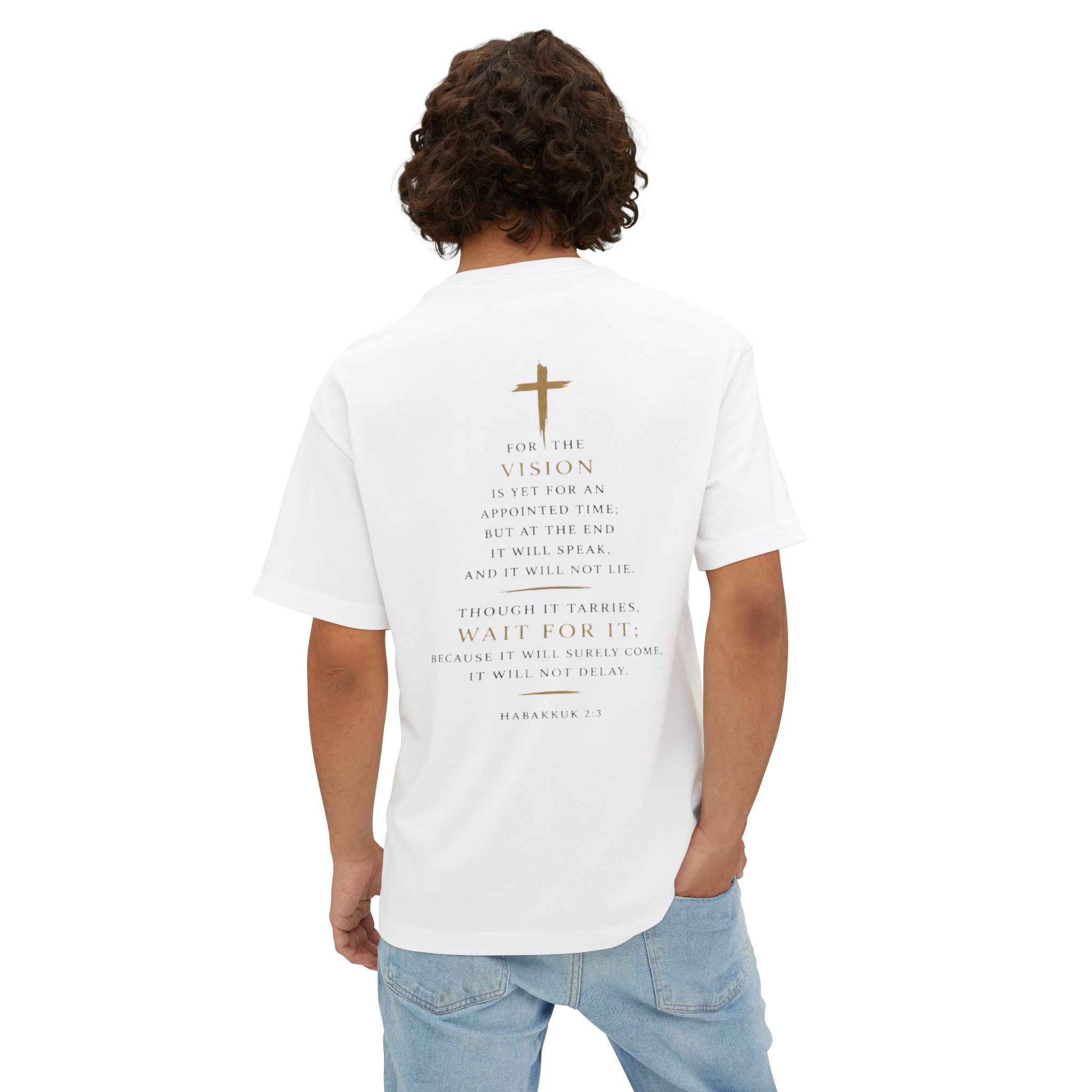 "It's Not What If, It's When God Does It" Christian Oversized T-Shirt